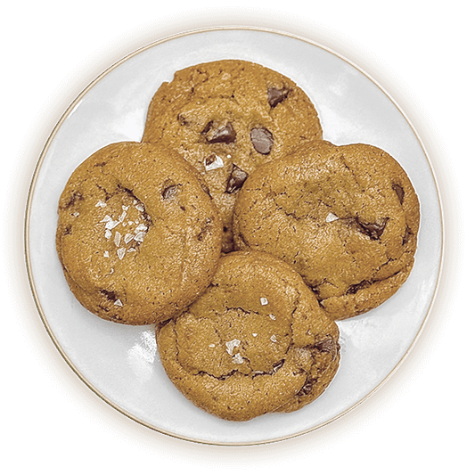 Salted Brown Butter Chocolate Chip Cookies (Per Dozen)